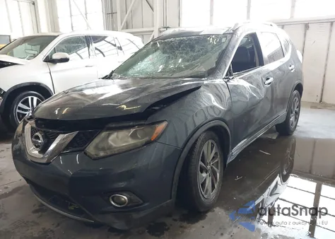 2016 Nissan Rogue Sl из США, поврежденный, VIN 5N1AT2MT6GC790274